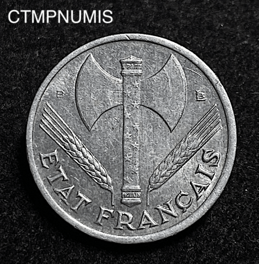 ,MONNAIE,50,CENTIMES,BAZOR,1943,B,