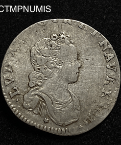 ,MONNAIE,ROYALE,1/10,ECU,VERTUGADIN,LOUIS,XV,TOULOUSE,