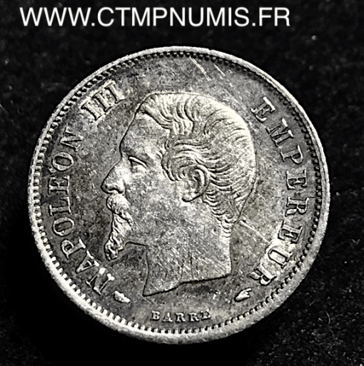 20 CENTIMES NAPOLEON III TETE NUE 1855 A PARIS