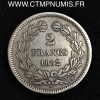 2 FRANCS ARGENT LOUIS PHILIPPE 1832 M TOULOUSE