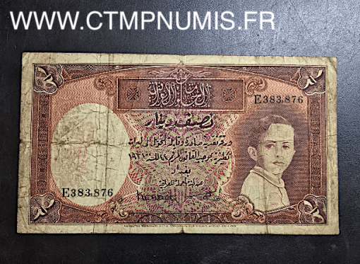 ,IRAK,1/2,DINAR,