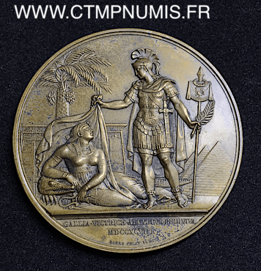 LOUIS XVIII MEDAILLE  ETUDE DE L’EGYPTE 1798