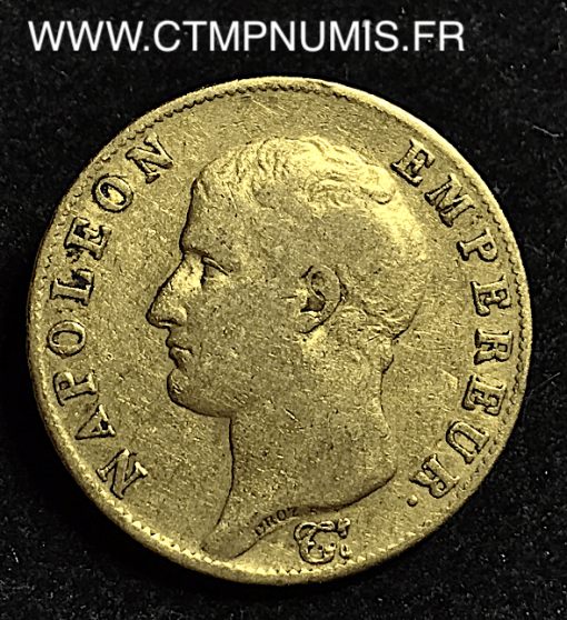 ,40,FRANCS,OR,NAPOLEON,I°,AN,13,A,PARIS