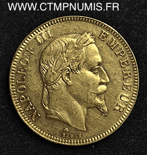 ,100, FRANCS,OR,NAPOLEON,III,1869,LAUREE,PARIS