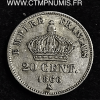 ,20,CENTIMES,ARGENT,NAPOLEON,1866,BORDEAUX