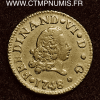 ,1/2,ESCUDO,OR,FERDINAND,VI,1648,MADRID