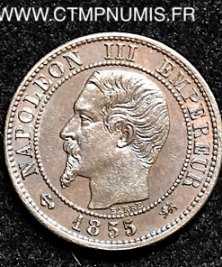 ,1,CENTIME,NAPOLEON,III,1855,D,LYON