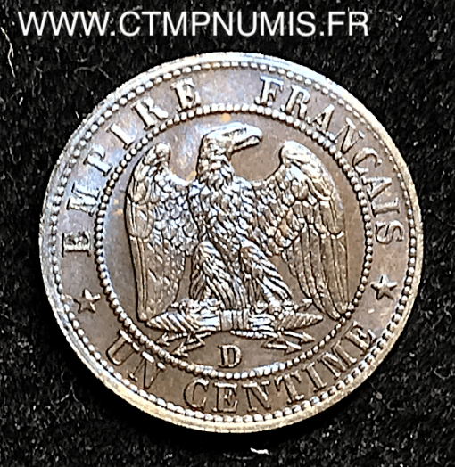 ,1,CENTIME,NAPOLEON,III,1855,D,LYON