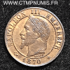 ,1,CENTIME,NAPOLEON,III,1870,A,PARIS,