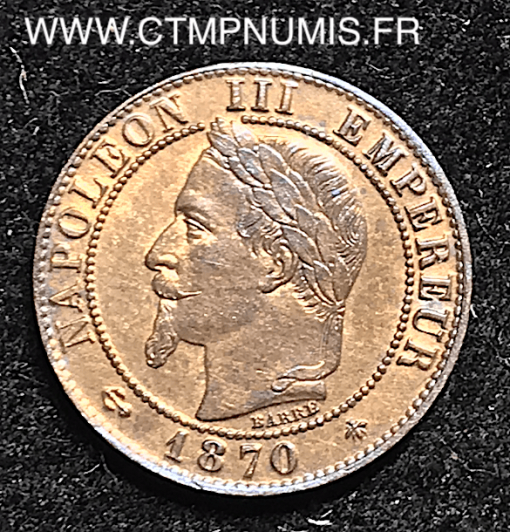 ,1,CENTIME,NAPOLEON,III,1870,A,PARIS,