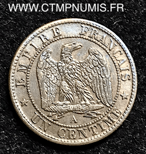 ,1,CENTIME,NAPOLEON,III,1870,A,PARIS,