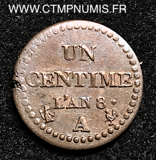 ,UN,CENTIME,DUPRE,REVOLUTION,AN,8,A,PARIS,