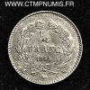 ,1/4,FRANC,ARGENT,LOUIS,PHILIPPE,1845,LILLE