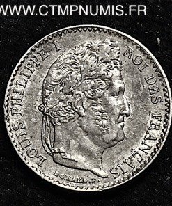 ,1/4,FRANC,ARGENT,LOUIS,PHILIPPE,1845,LILLE