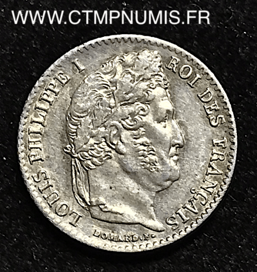 ,1/4,FRANC,ARGENT,LOUIS,PHILIPPE,1837,PARIS