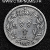 ,1/2,FRANC,ARGENT,LOUIS,XVII,1816,A,PARIS