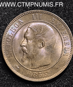 ,10,CENTIMES,NAPOLEON,III,TETE,NUE,1853,A,PARIS