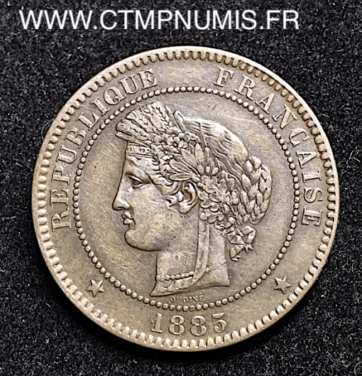 ,10,CENTIMES,CERES,1885,A,PARIS,