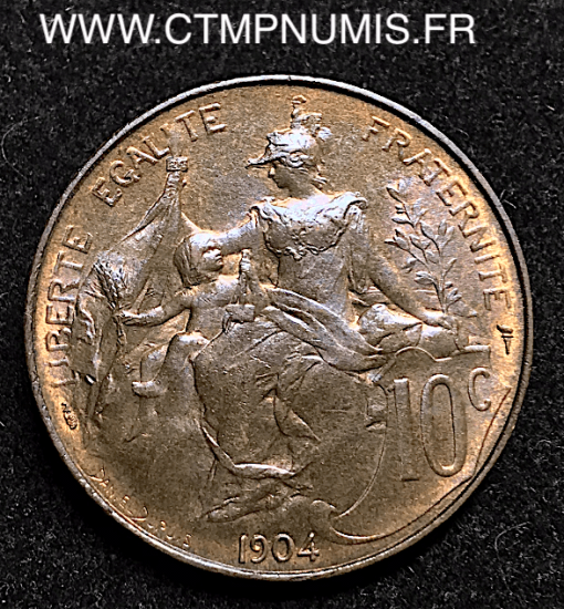 ,10,CENTIMES,DANIEL,DUPUIS,1904,SUP