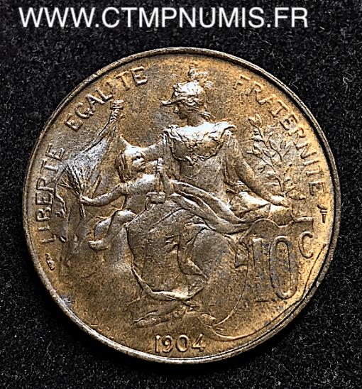 ,10,CENTIMES,DANIEL,DUPUIS,1904,SUP