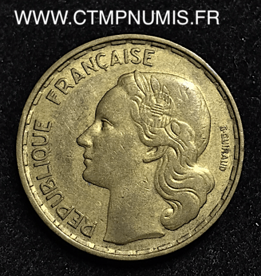 50 FRANCS G. GUIRAUD 1958 TTB