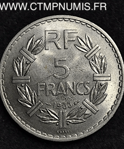 ESSAI 5 FRANCS LAVRILLIER NICKEL 1933