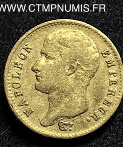 20,FRANCS,OR,NAPOLEON,REPUBLIQUE,1807,PARIS