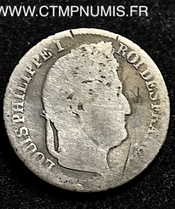 1/2 FRANC ARGENT LOUIS PHILIPPE 1833 TOULOUSE