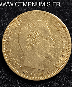 ,5,FRANCS,OR,NAPOLEON,III,1857,A,PARIS,NUE,