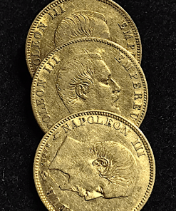 ,5,FRANCS,OR,NAPOLEON,III,1860,BB,STRASBOURG,