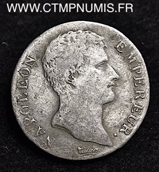 1 FRANC ARGENT NAPOLEON AN 12 M TOULOUSE