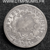 1 FRANC ARGENT NAPOLEON I° 1811 M TOULOUSE