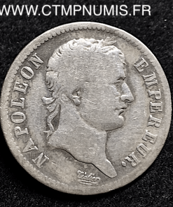 1 FRANC ARGENT NAPOLEON I° 1811 M TOULOUSE