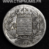 1 FRANC ARGENT CHARLES X 1830 M TOULOUSE