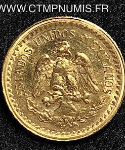 MEXIQUE 2,5 PESOS OR 1945
