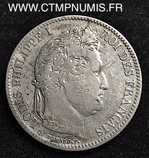 1 FRANC ARGENT LOUIS PHILIPPE 1832 TOULOUSE