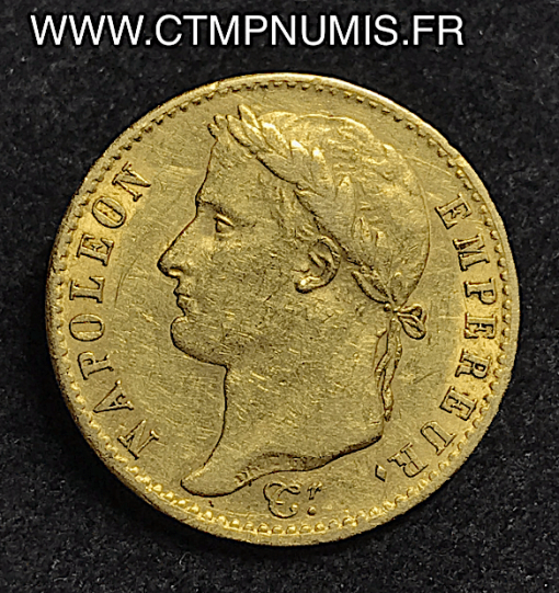20 FRANCS NAPOLEON LES CENT-JOURS 1815 PARIS