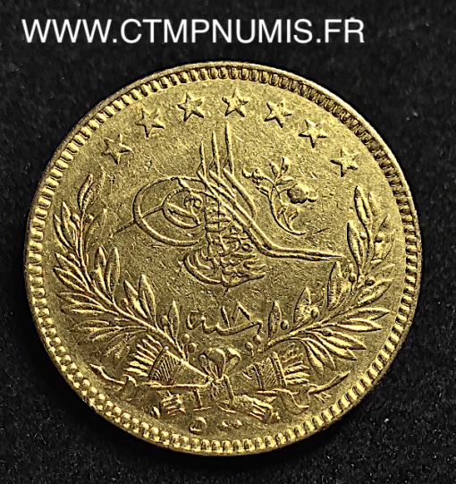 TURQUIE 500 PIASTRES OR ADBUL MEJID 1255 (18)