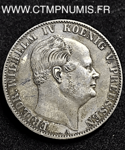  PRUSSE 1 VEREINSTHALER ARGENT 1859