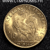 10 FRANCS OR COQ 1914 SPL