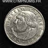 ALLEMAGNE 2 MARK ARGENT LUTHER 1933