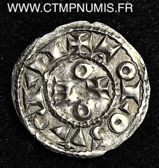 LANGUEDOC DENIER ARGENT PONS TOULOUSE