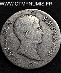 2 FRANCS ARGENT NAPOLEON AN 12 M TOULOUSE