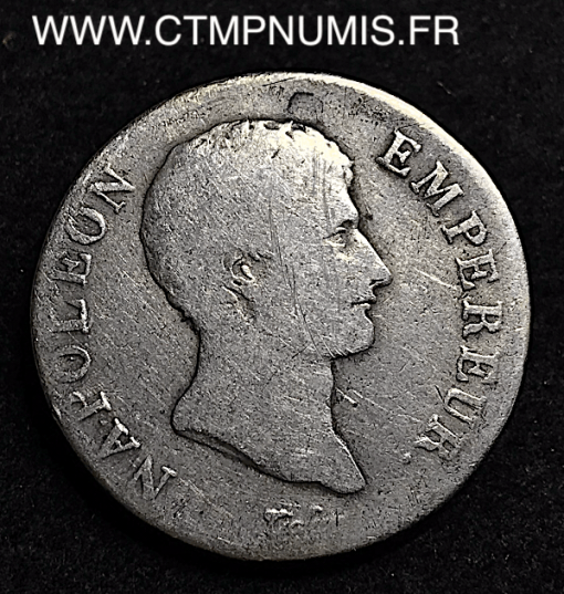 2 FRANCS ARGENT NAPOLEON AN 12 M TOULOUSE