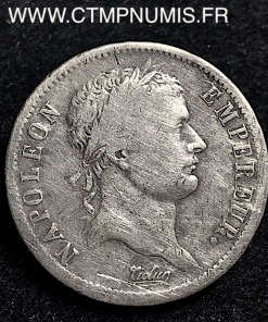 2 FRANCS ARGENT NAPOLEON I° 1811 M TOULOUSE