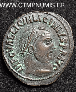 LICINIUS BRONZE R/ JUPITER DEBOUT ALEXANDRIE