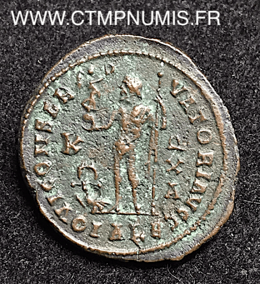 LICINIUS BRONZE R/ JUPITER DEBOUT ALEXANDRIE