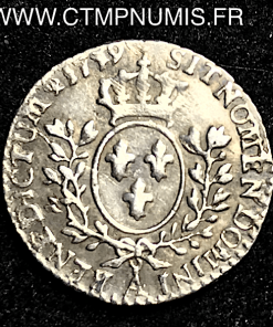 LOUIS XVI 1/20 ECU ARGENT  1779 A PARIS