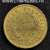 40 FRANCS OR NAPOLEON I° EMPIRE 1812 A PARIS