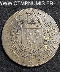 JETON BRONZE LOUIS XIV ND R/ ECU DE FRANCE